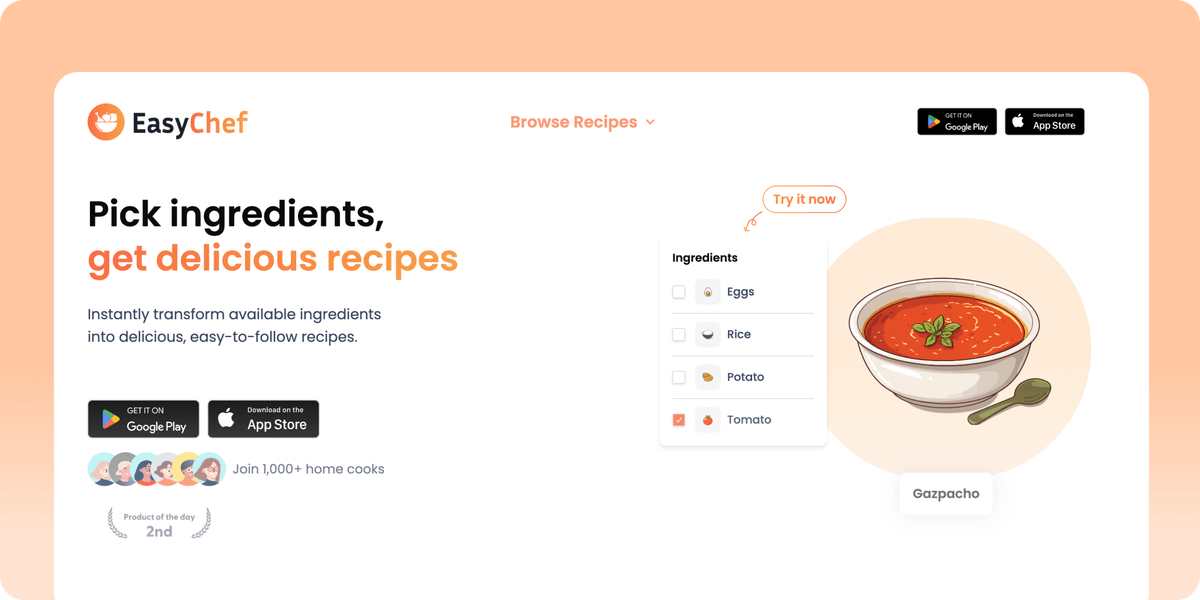 easyChef preview